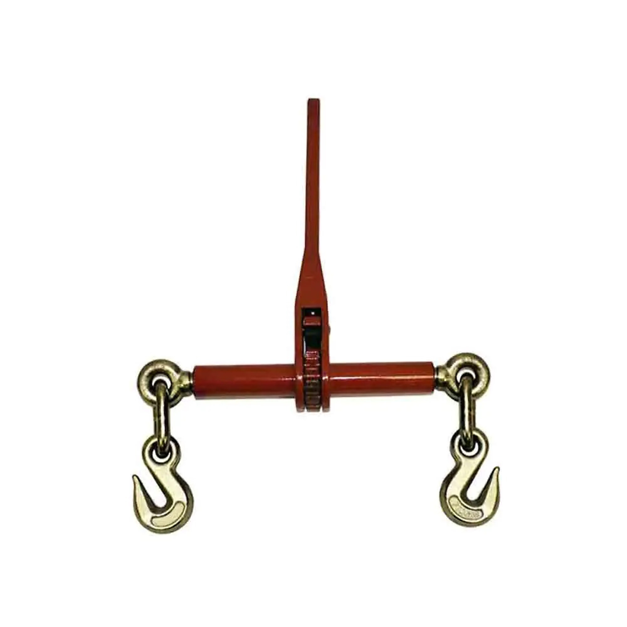 Laclede, Ratchet-Type Load Binder, 9200 lb Load Limit, Grab Hooks on Both Ends, Red Painted, Model# RB-238